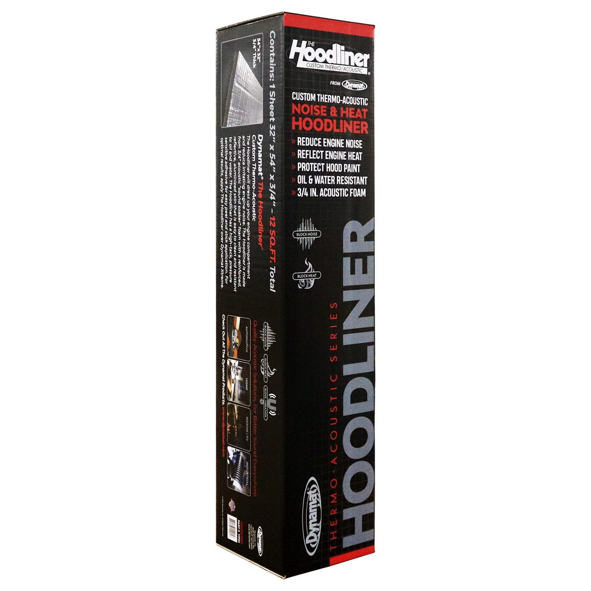 Dynamat HOODLINER 32"X54"X3/4"