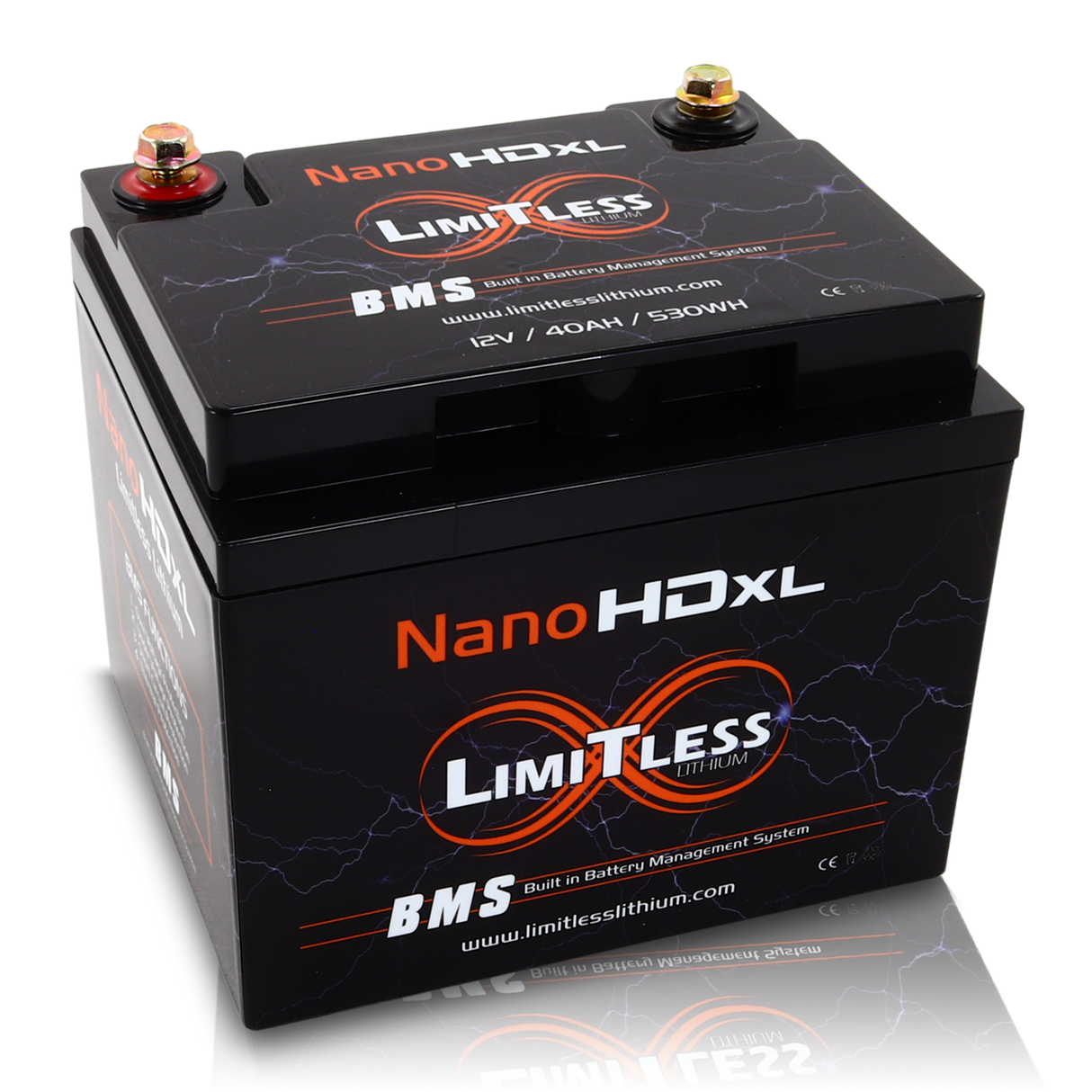 LIMITLESS LITHIUM Nano -HD XL Motorcycle / Power sports Battery